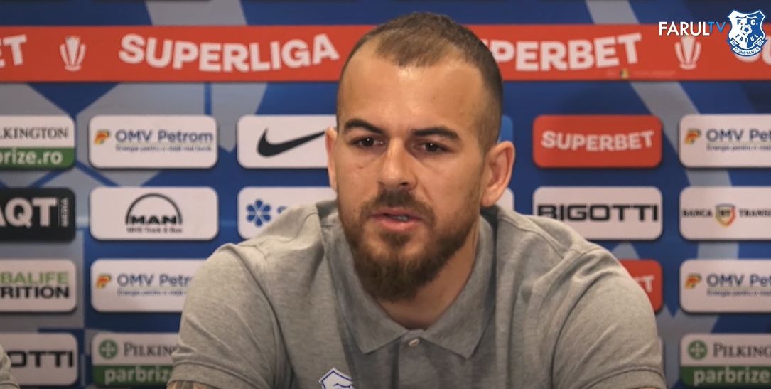 Denis Alibec, mesaj războinic înainte de Farul – Rapid: „Nu îmi e teamă de meciurile cu ei!”