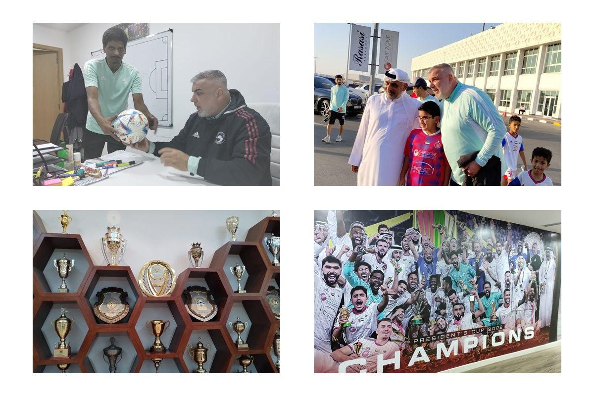 Fabrica de trofee a lui Cosmin Olăroiu: Cum a înviat fotbalul la Sharjah, unde românul a câștigat trei trofee într-un an, cât predecesorii săi în ultimii 20 | REPORTAJ EXCLUSIV