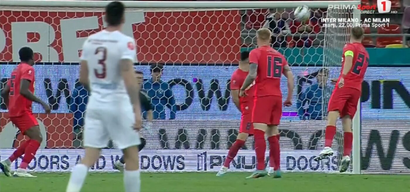 Faza care menține FCSB cu șanse mari în lupta pentru titlu! CFR Cluj a lovit bara în repriza secundă prin Lovro Cvek! | VIDEO