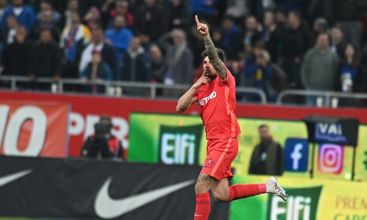 Florinel Coman exultă după golul și victoria cu CFR Cluj: „FCSB este Steaua!”. Cum a explicat faza de senzație prin care a decis meciul