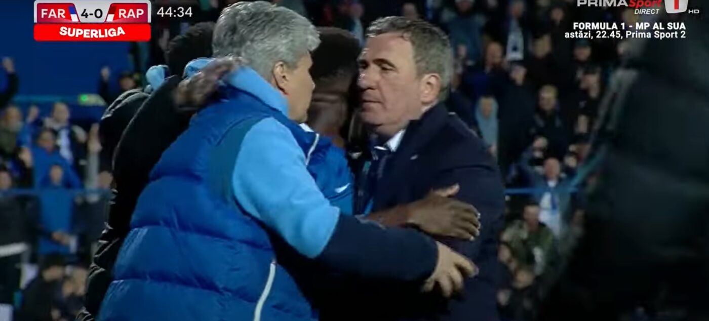 Gică Hagi, așa cum nu a mai fost văzut! Antrenorului Farului nu s-a mai putut abține când a văzut ce bine joacă fotbaliștii săi și a renunțat pentru câteva momente la stilul său exigent: ce s-a văzut la televizor!
