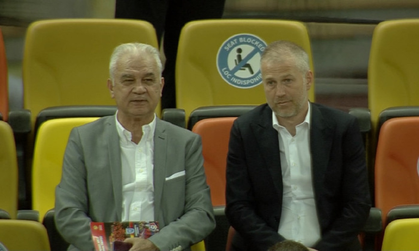 Invitați-surpriză la meciul FCSB – Sepsi! Anghel și Edi Iordănescu au urmărit partida de pe Arena Națională din zona lojelor