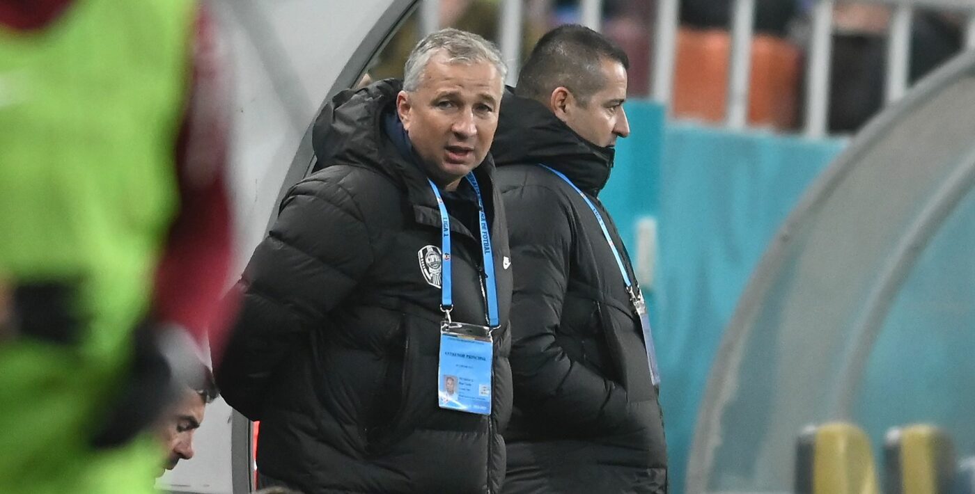 Kyros Vassaras îi răspunde lui Dan Petrescu, după ce antrenorul lui CFR Cluj a contestat vehement arbitrajul din meciul cu Universitatea Craiova: „Nu există nicio abatere!”