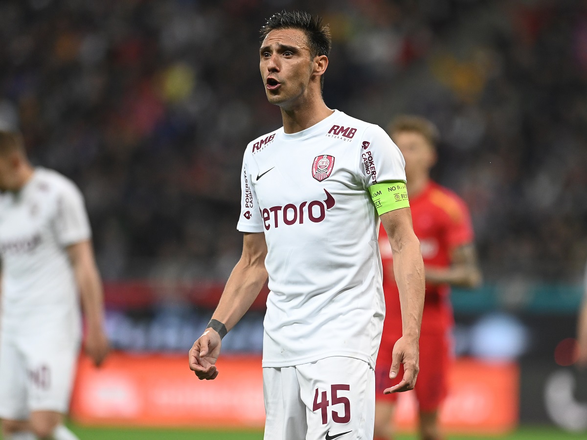 Imaginile cele mai elocvente pentru finalul de sezon al CFR-ului! Mario Camora a ieșit în lacrimi de pe teren, după o accidentare musculară!