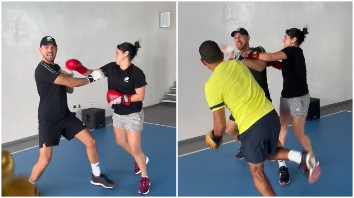 O rivală a Simonei Halep, protagonista unor scene ca-n filme! Și-a făcut KO soțul în timpul unui meci de sparring | VIDEO