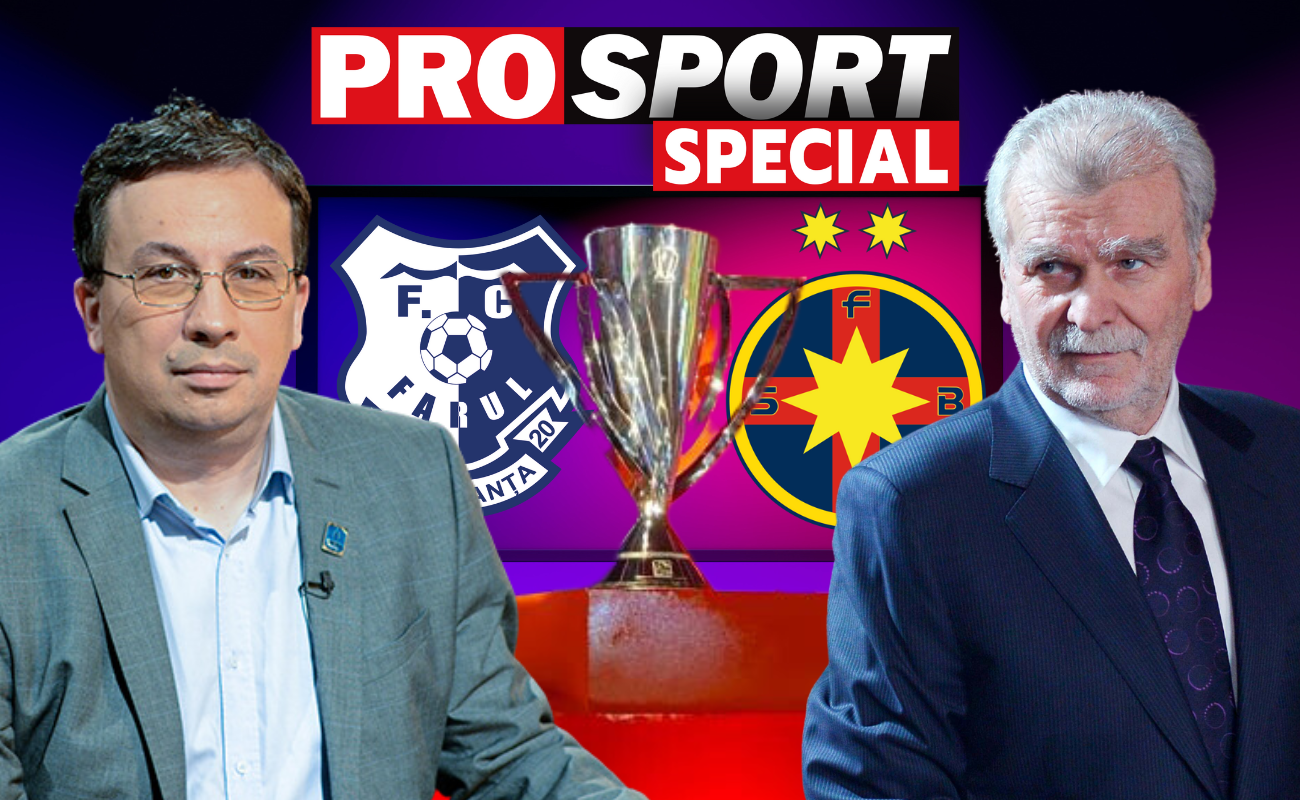Cu titlul pe masă! Ediție eveniment la ProSport SPECIAL pe meciul Farul – FCSB: comentăm împreună cu Dinu Gheorghe și Marius Mitran