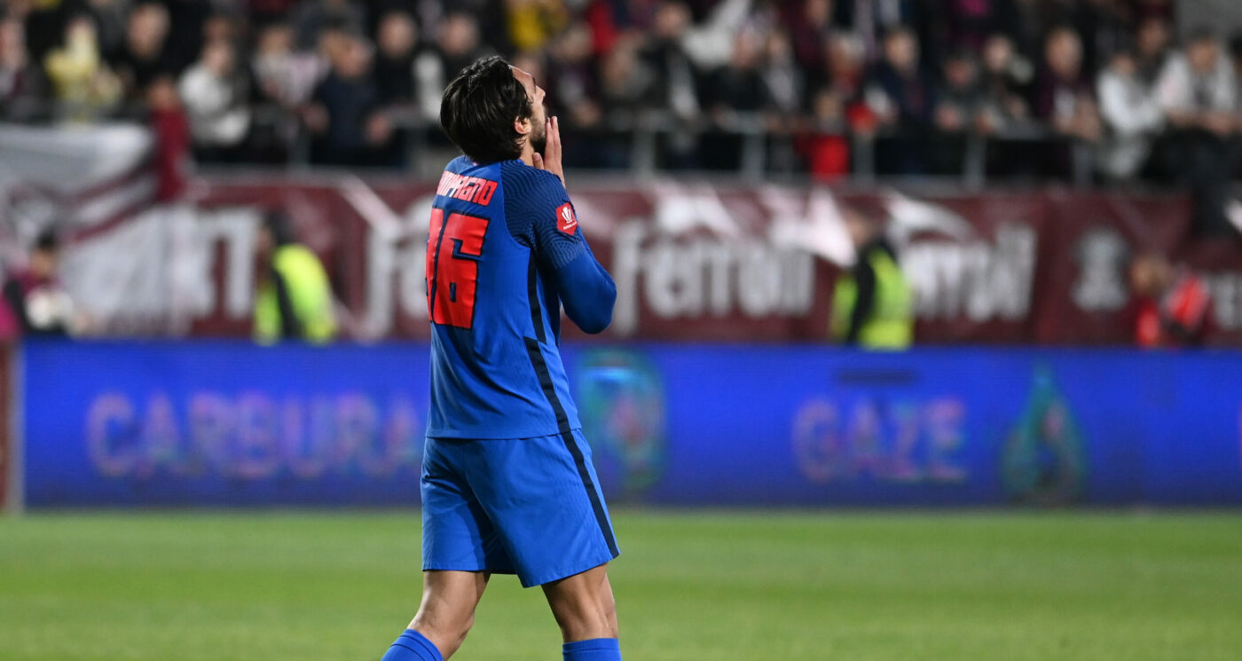 Andrea Compagno ratează meciul FCSB – Sepsi! Ce lovitură pentru planurile tactice ale lui Elias Charalambous!