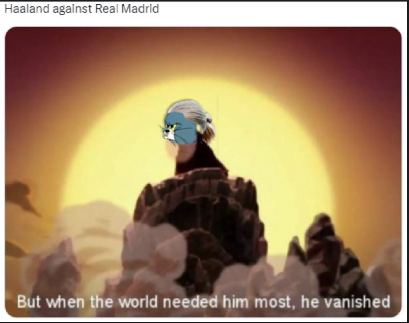 Cele mai tari glume de pe internet după Real Madrid – Manchester City 1-1! Erling Haaland a devenit „ținta” fanilor după o partidă ștearsă: „Când lumea avea mai mare nevoie de el, a dispărut!”