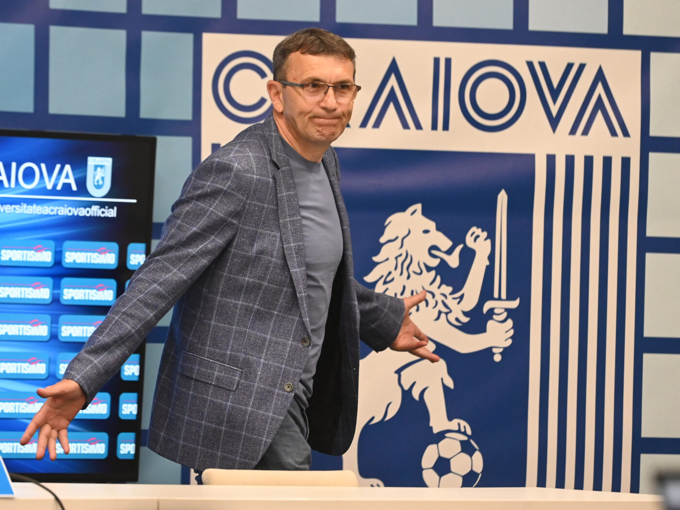 Eugen Neagoe nu înțelege pe baza cărui criteriu l-a demis Mihai Rotaru de la Universitatea Craiova: „Nu am luat niciun gol, nu am pierdut niciun joc!”