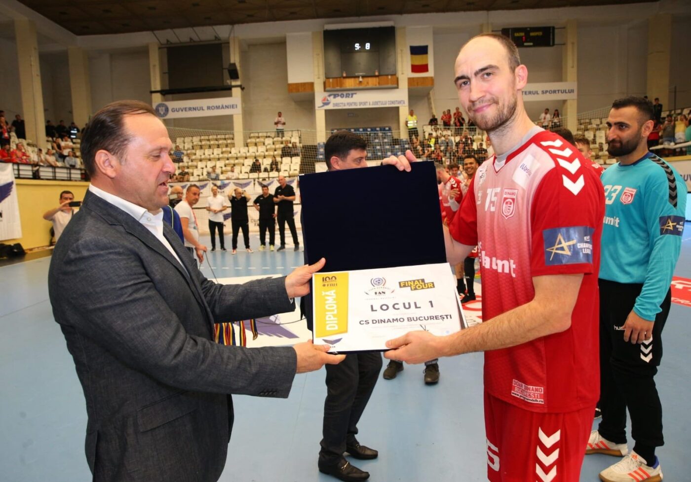 Valentin Ghionea este handbalistul român cu cele mai multe goluri marcate în Liga Campionilor
