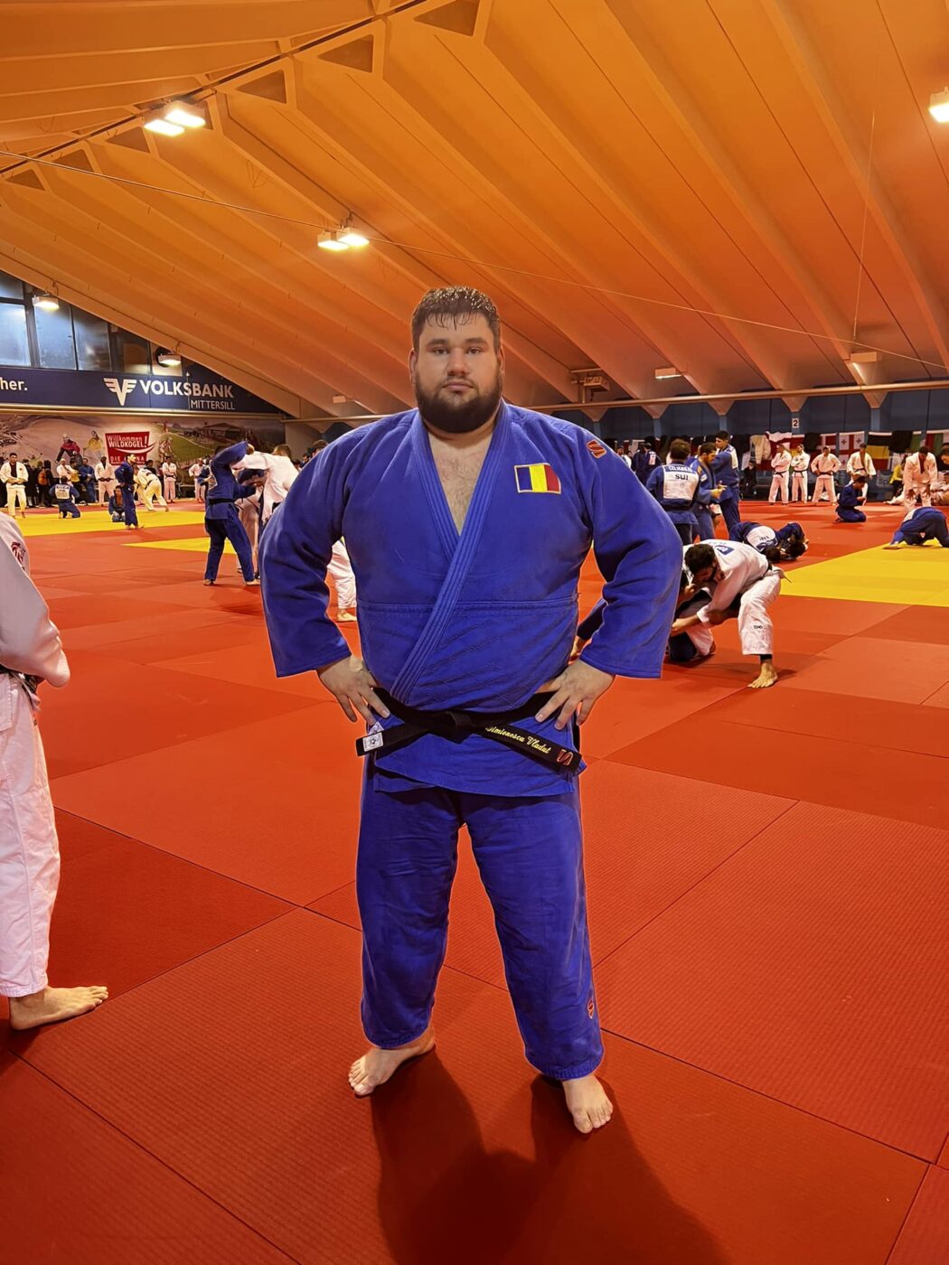 La trântă cu cel mai bun judoka din istorie! Ieșeanul Vlăduț Simionescu, duel de gală la Campionatele Mondiale de judo de la Doha