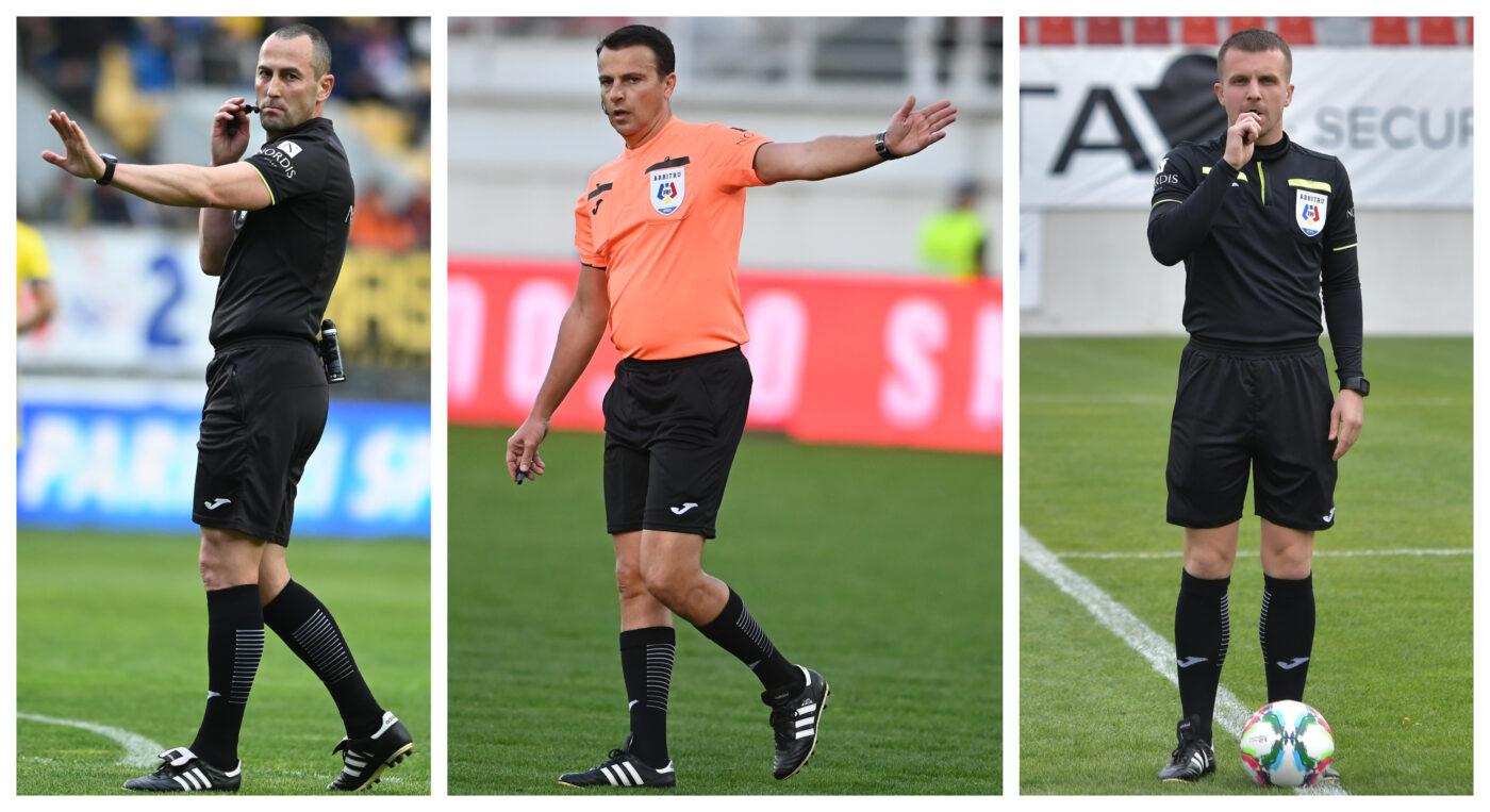 Arbitrii delegați la meciurile care pun punct play-off-ului Ligii 2, stabilesc a doua promovată și echipele care merg la barajul pentru accederea în SuperLigă