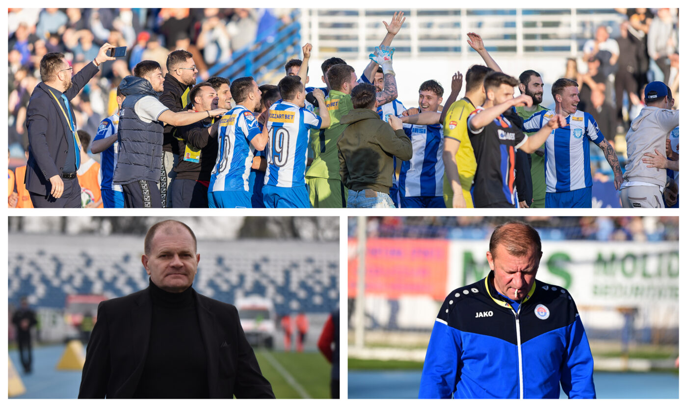 Cornel Șfaițer i-a răspuns lui Dorinel Munteanu: ”Nu mă dezic de ce am spus.” Președintele Politehnicii Iași a remarcat marele câștig al echipei, pe lângă promovarea în SuperLigă