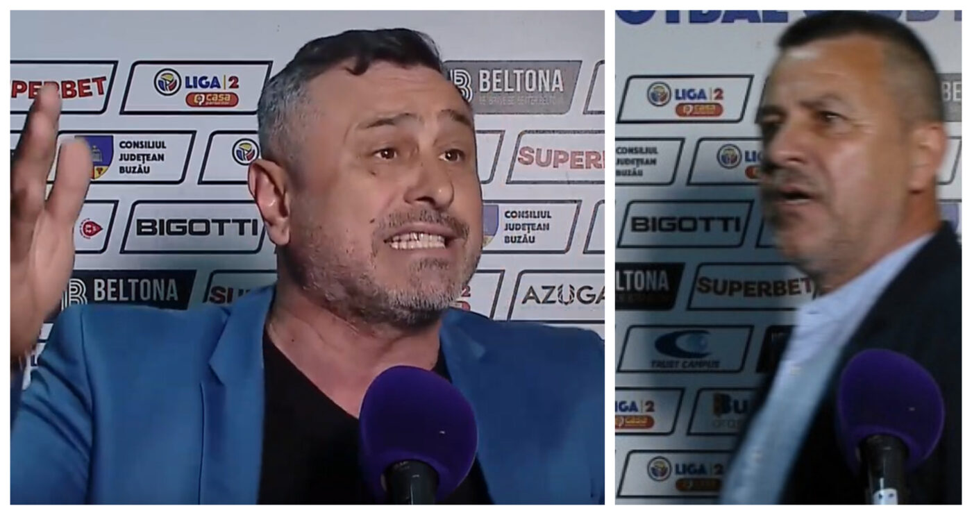 Cristi Munteanu a izbucnit la finalul meciului de la Buzău: ”Oțelul a fost măcelărită de arbitru! Nu mai e nicio șmecherie aici. A fost pe față!” Președintele Gloriei s-a simțit atacat și a lansat acuzații grave: ”De ce nu spui și asta? V-am prins cu arbitrii!”