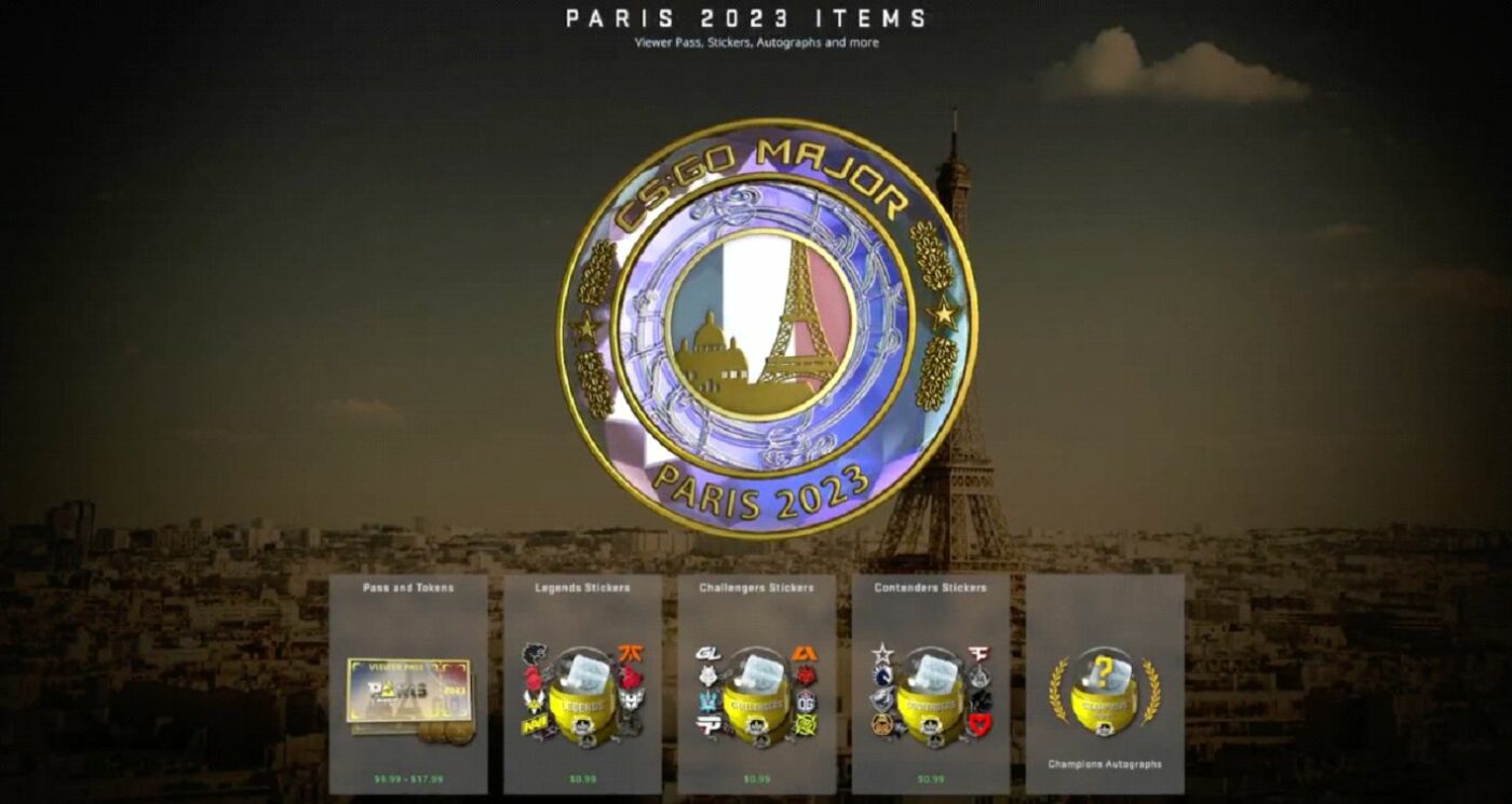 CS:GO – Stickerele BLAST Paris Major 2023 au fost introduse în noul update de la VALVE