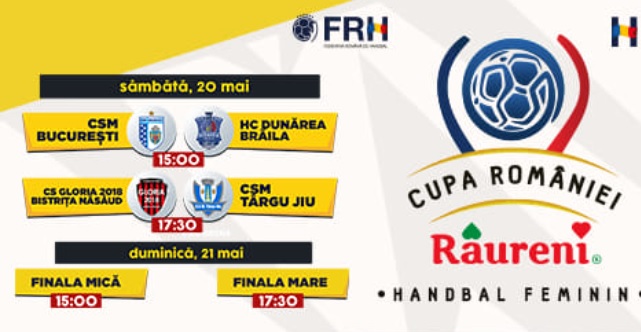 Știm semifinalele Cupei României la handbal masculin! Care este mesajul președintelui Constantin Din pentru CSM București și Rapid
