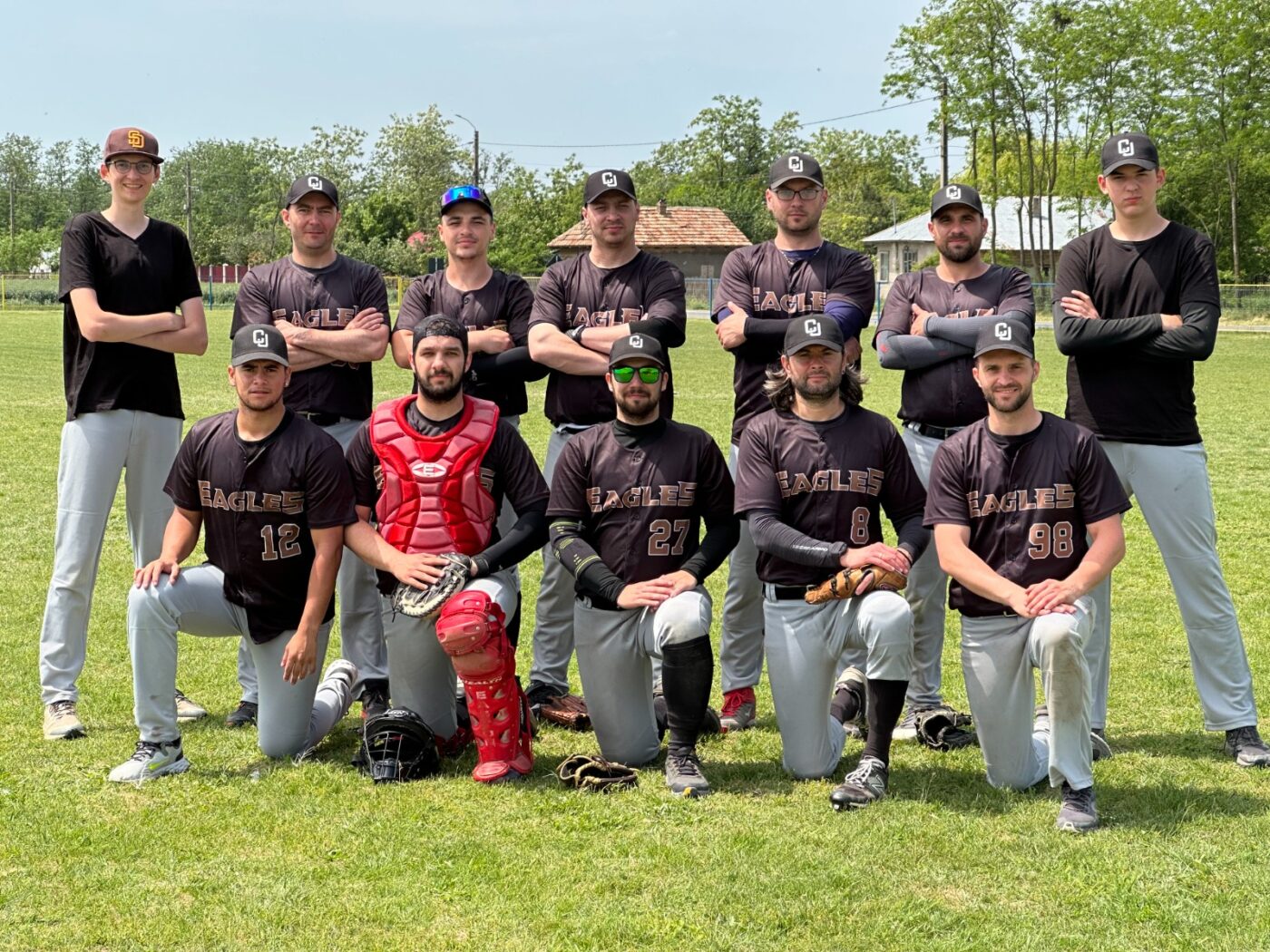 Eagles Cluj, câștigătoarea primului turneu din Campionatul Național de Baseball! Premieră în acest sport: trei frați au fost pe teren la două echipe diferite | GALERIE FOTO
