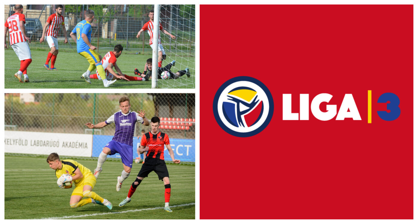 Încă două echipe retrogradate matematic din Liga 3, dar și un total de 15 din play-out care și-au asigurat, sportiv, menținerea în campionat