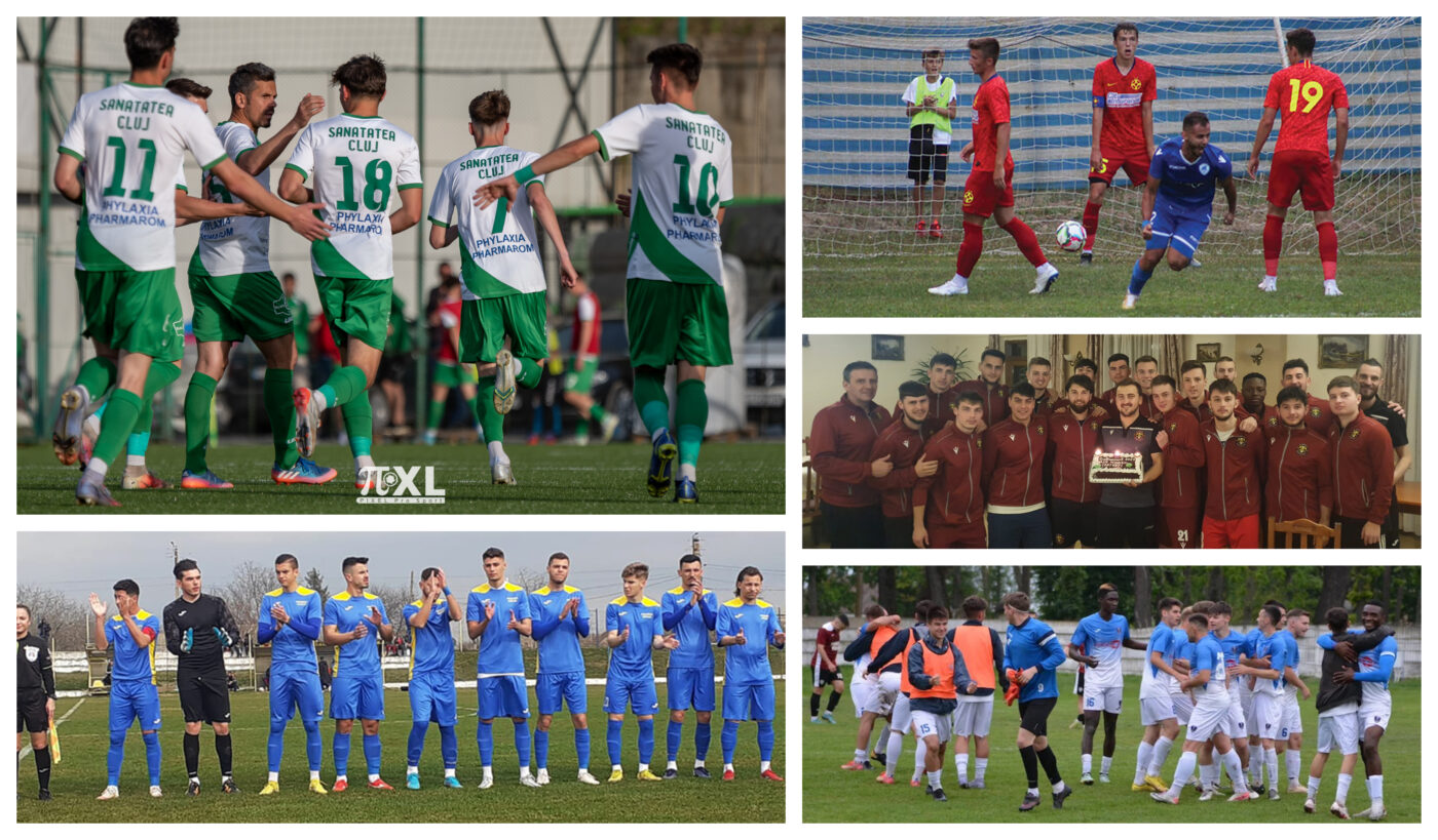 Încă cinci echipe au retrogradat matematic din Liga 3, printre ele fiind FCSB 2 și Sănătatea Cluj! În ultima etapă a play-out-ului se vor decide ultimele cinci formații care pică în Liga 4