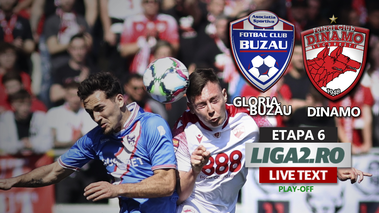 Dinamo revine de la 0-2, remizează în Crâng și rămâne în clasament peste Gloria Buzău. Arbitrajul lui Moroiță, unul dezastruos, pro Dinamo