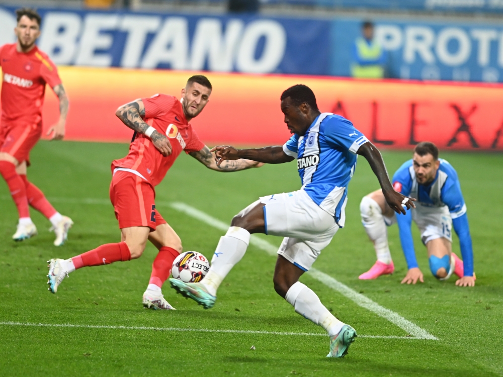 Basilio Ndong vrea să plece de la Universitatea Craiova! Visează la Manchester City: „Mi-aș dori extrem de mult să pot juca acolo”