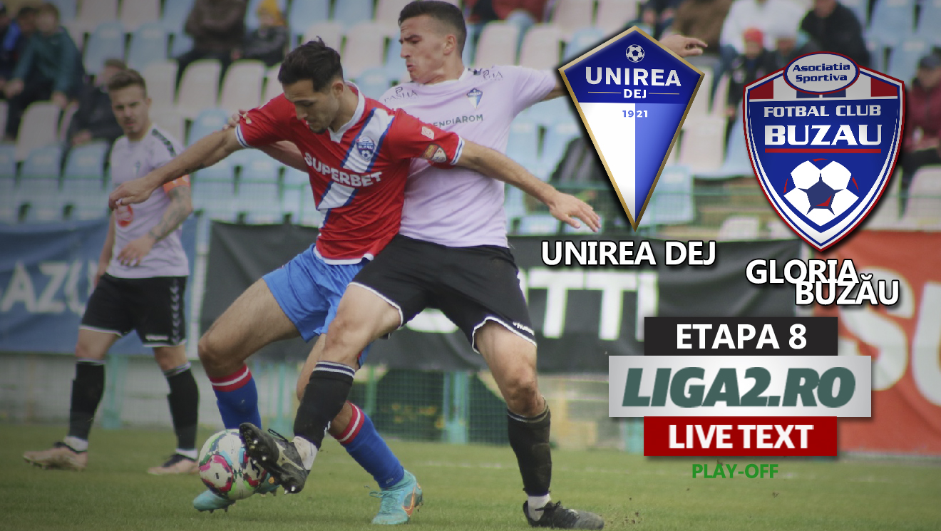 Unirea Dej câștigă contra Gloriei Buzău primul ei meci în play-off și cele două echipe sunt la egalitate de puncte. Lupta pentru locurile de baraj de promovare este relansată
