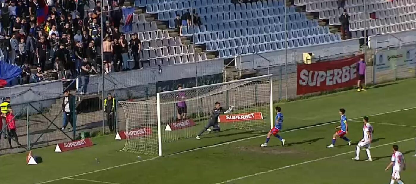 „Câinii” au schimbat portarul, dar nu și obiceiurile! Bosniacul Filip Dujmovic a comis o gafă uriașă în duelul Gloria Buzău – Dinamo | VIDEO