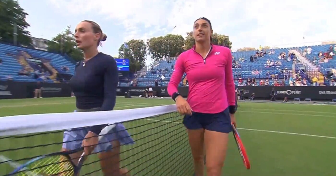 Ana Bogdan, eliminată fără drept de apel de Caroline Garcia în optimi la Eastbourne! Reacția franțuzoaicei după ce a făcut 4-0 în meciurile directe cu românca