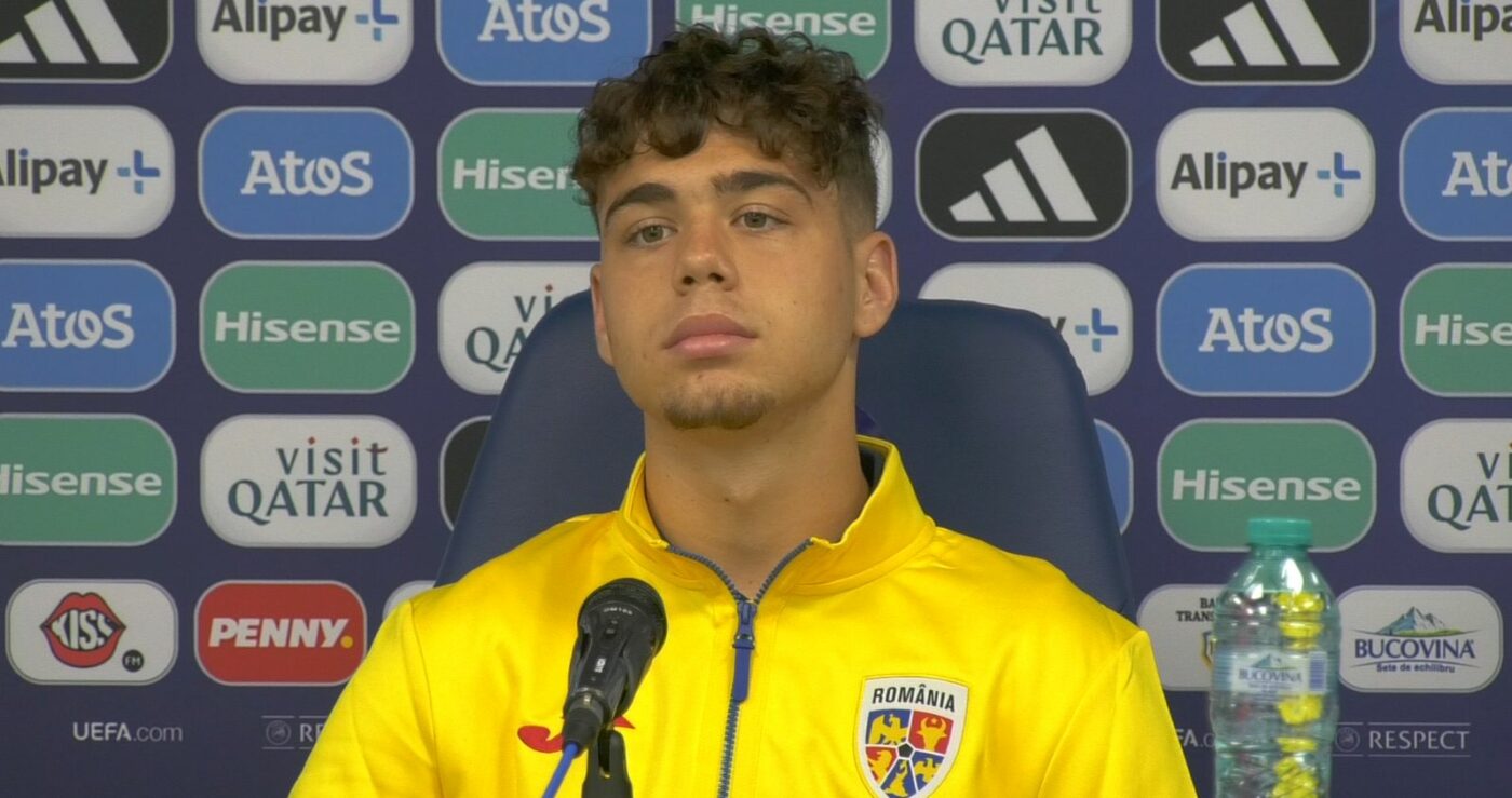 Andrei Borza a dezvăluit ce ambiții mari are cu naționala de tineret, înainte de România U21 – Ucraina U21: „Vreau să întrecem performanța celor din 2019!”. Ce spune despre faptul că nu a fost convocat la prima reprezentativă | VIDEO