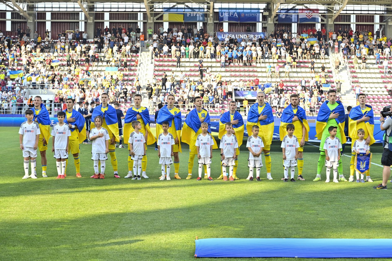 Cutremur la EURO 2023, în grupa României U21! Ucraina a folosit doi fotbaliști fără drept de joc cu Croația: pierde meciul la masa verde?!