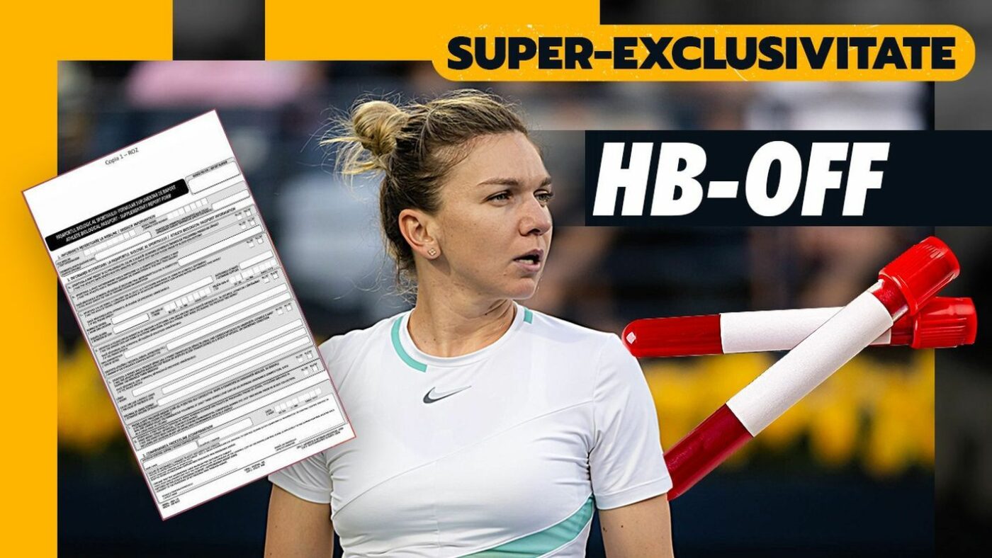 Dezvăluirea ProSport care aruncă în aer procesul de dopaj în care e implicată Simona Halep! Răsturnare de situație în cazul paşaportului biologic: adevăratul motiv este legat de scorul HB-OFF, calculat în teste de citometrie! | SUPEREXCLUSIVITATE
