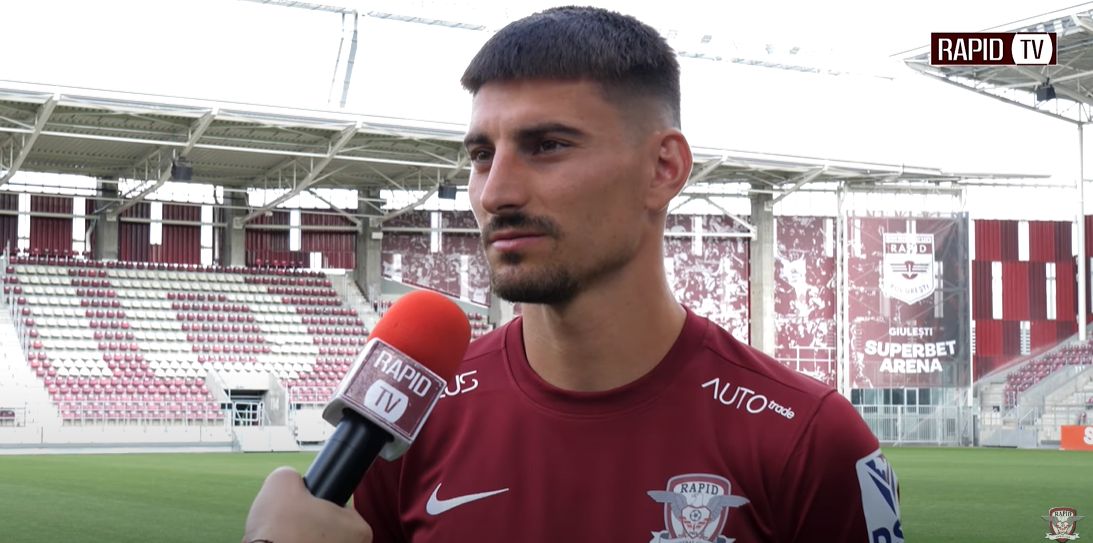 Mesajul lui Iulian Cristea pentru fanii Rapidului! Ce spune după ce a trădat-o pe FCSB: „Am primit-o cu zâmbetul pe buze”