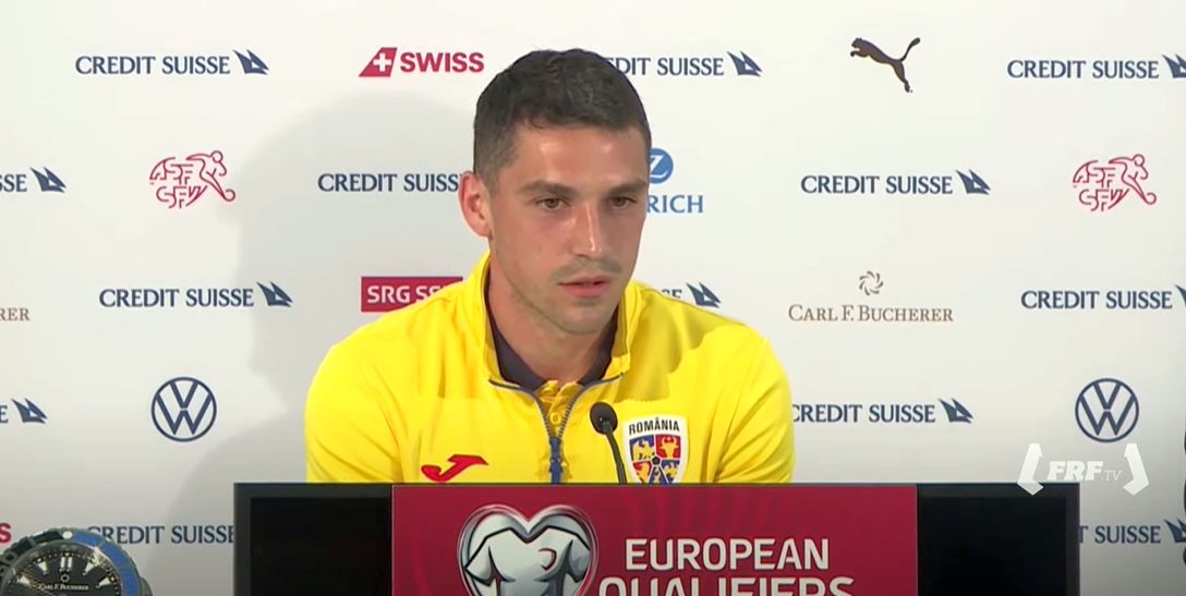 Nicolae Stanciu nu îi contrazice pe elvețieni după ce au spus că România e o echipă mică: „Nu suntem o echipa mare!”. Mesaj de mobilizare înainte de Elveția – România | VIDEO