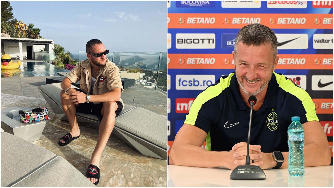 Oficialul FCSB a uitat că a trecut și el pe la „facultate”? Meme Stoica îl distruge pe George Pușcaș pentru modul în care se îmbracă: „La fel făcea Dani Alves și acum dă țigări la schimb”