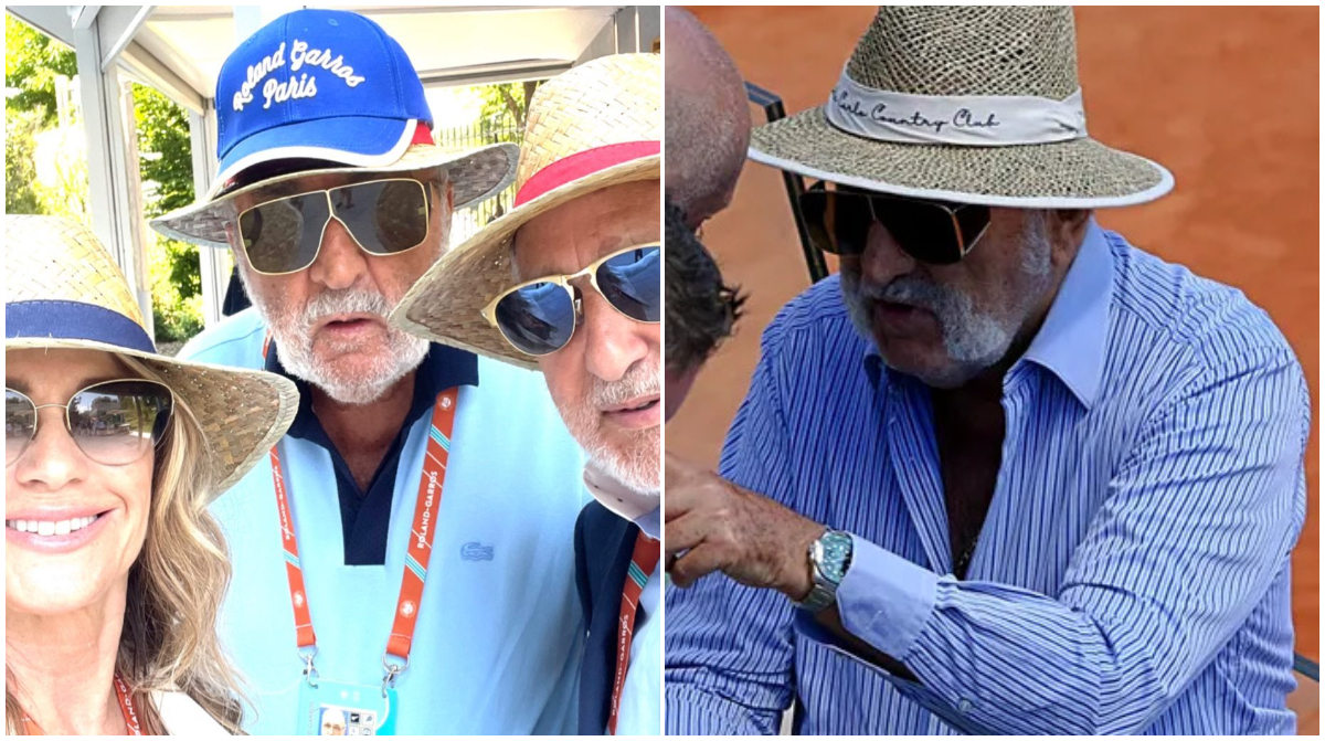 Ion Țiriac, Ilie Năstase și Nadia Comăneci „au furat” show-ul la meciul Arynei Sabalenka din semifinalele Roland Garros! Gestul miliardarului a atras atenția tuturor | FOTO