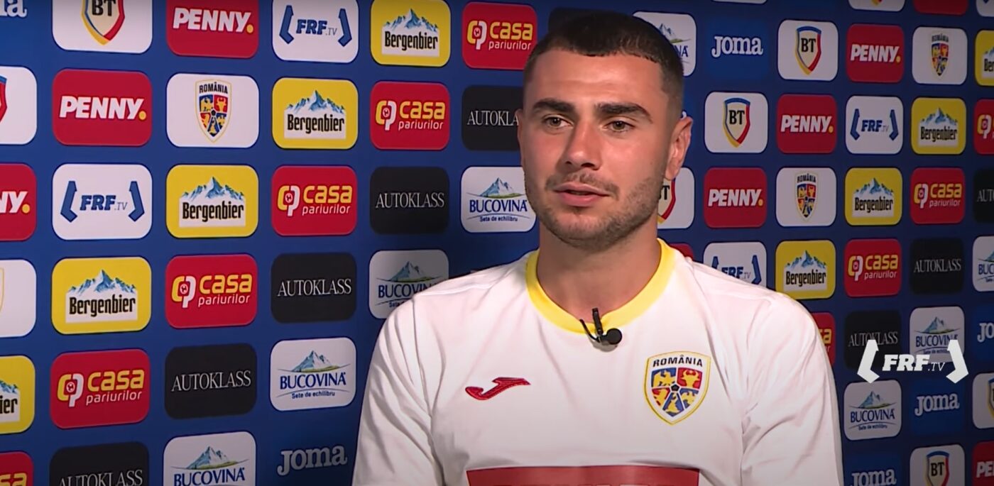 Vladimir Screciu, debutantul din lotul lui Edi Iordănescu, are planuri mari: „Dacă o să se ivească posibilitatea să plec în străinătate, o să o fac”