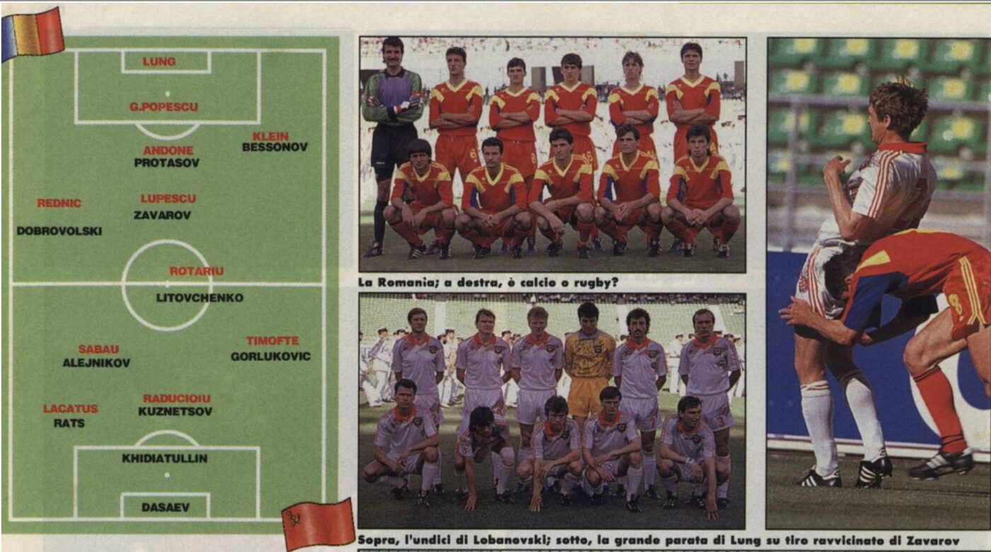 “Notti magiche” Cum i-am bătut pe sovietici, la 9 iunie 1990, în primul meci de la Mondiale, după 20 de ani. Lăcătuș a ajuns coșmarul lui dasaev, iar Gică Popescu a refuzat Real Madrid | SPECIAL