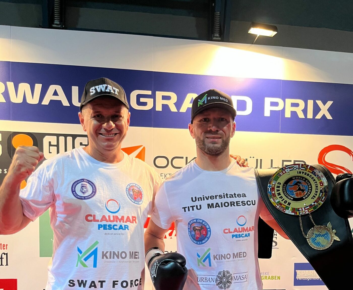 Luptătorul Cristian Milea continuă să scrie istorie! „The Fastest” a cucerit centura intercontinentală la K-1, categoria 72 kg!
