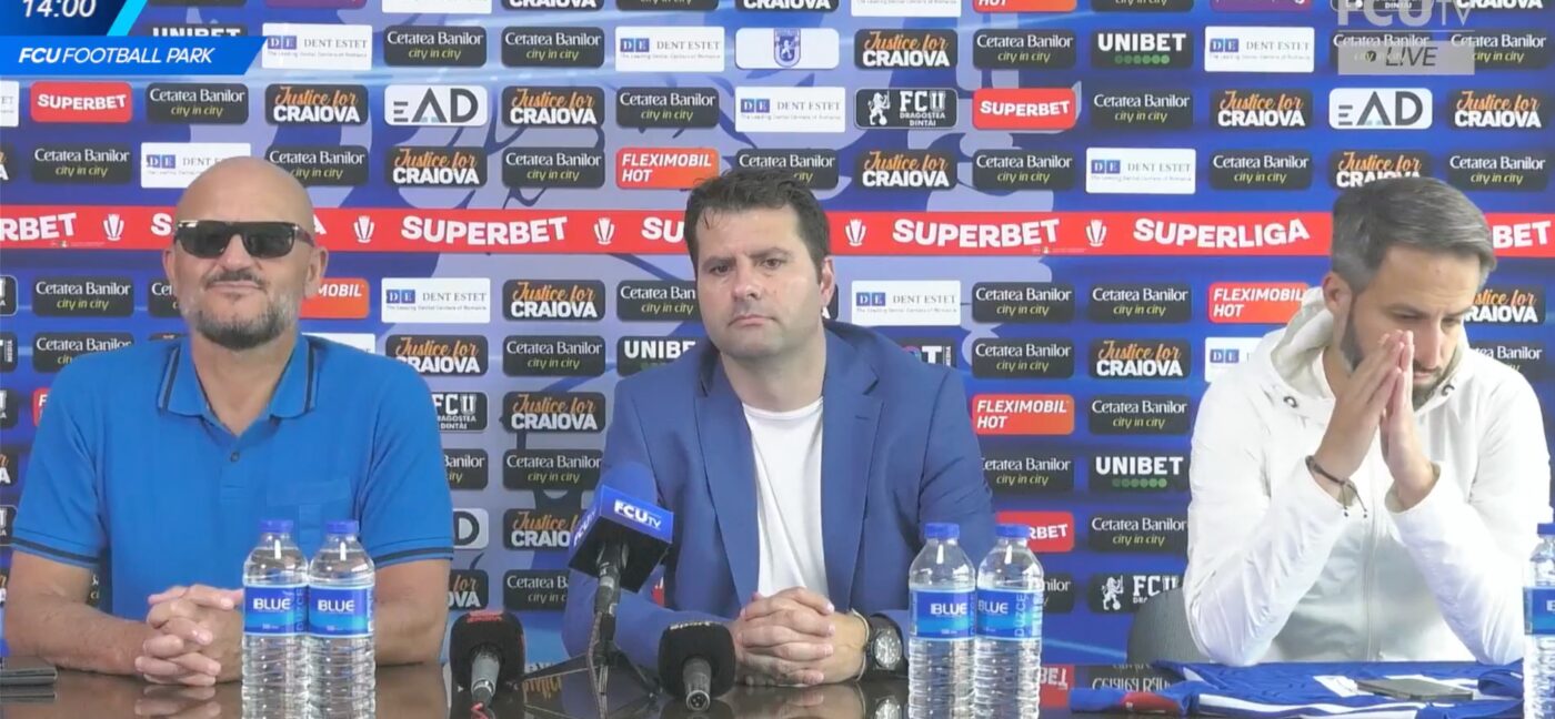 Joao Janeiro a fost prezentat oficial la FC U Craiova! Ce a spus antrenorul portughez la prima conferință ca antrenor al oltenilor: „Este extraordinar ce am găsit aici” | VIDEO
