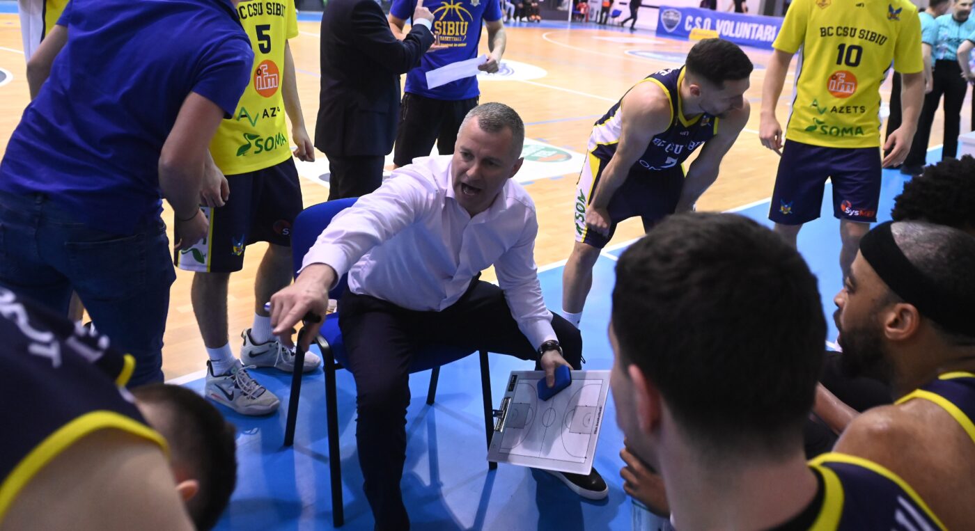 BC CSU Sibiu, anunț de ultimă oră despre viitorul lui Tomas Rinkevicius