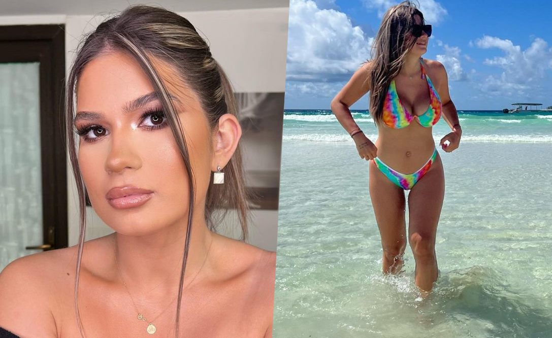 Soţia lui Denis Drăguş face furori la plajă, deși este însărcinată pentru a doua oară. Cât de frumoasă este Vanessa, femeia care l-a făcut pe fotbalist să rupă orice legătură cu familia lui | GALERIE FOTO
