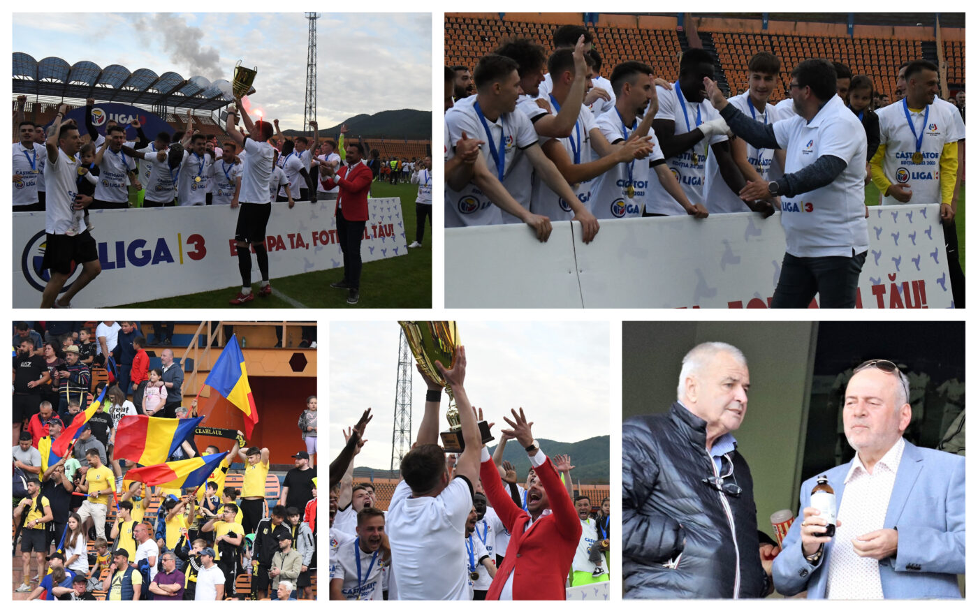 Fiesta sub Pietricica! Piatra Neamț revine în Liga 2 după o pauză de 7 ani. Cristian Pustai explică unde s-a decis promovarea Ceahlăului în fața Forestei