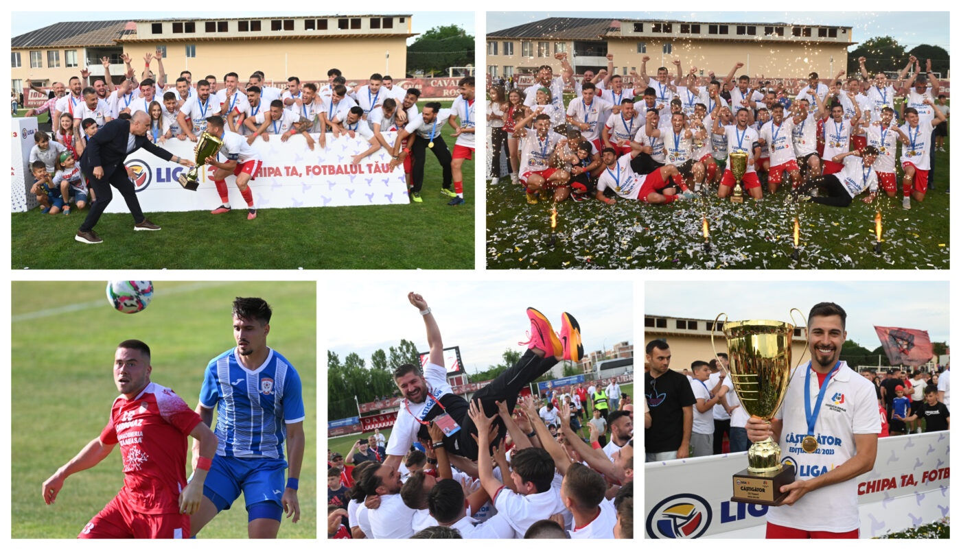 Salve de tun la marginea Bucureștiului! CS Tunari a promovat în premieră și mărește din nou numărul echipelor din Ilfov în Liga 2. ”Am sperat, am luptat până la capăt, am crezut în noi până la final”. De ce se autointitulează Arsenal