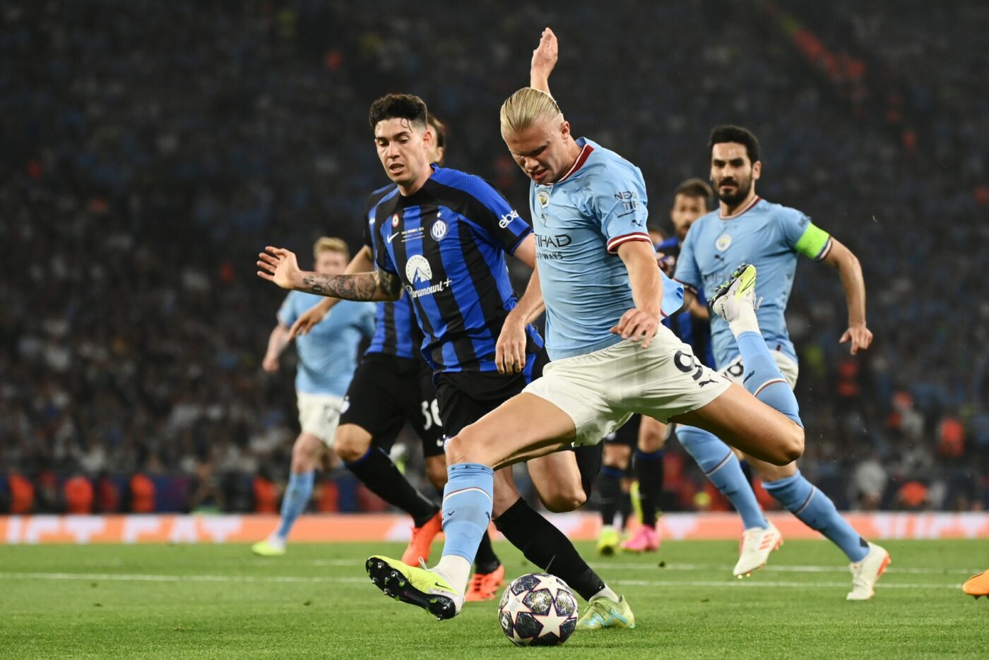 Manchester City – Inter 1-0, în finala UEFA Champions League. Pep Guardiola și-a îndeplinit visul suprem: Manchester City e campioana Europei pentru prima oară în istorie! Inter a avut câteva ratări monumentale