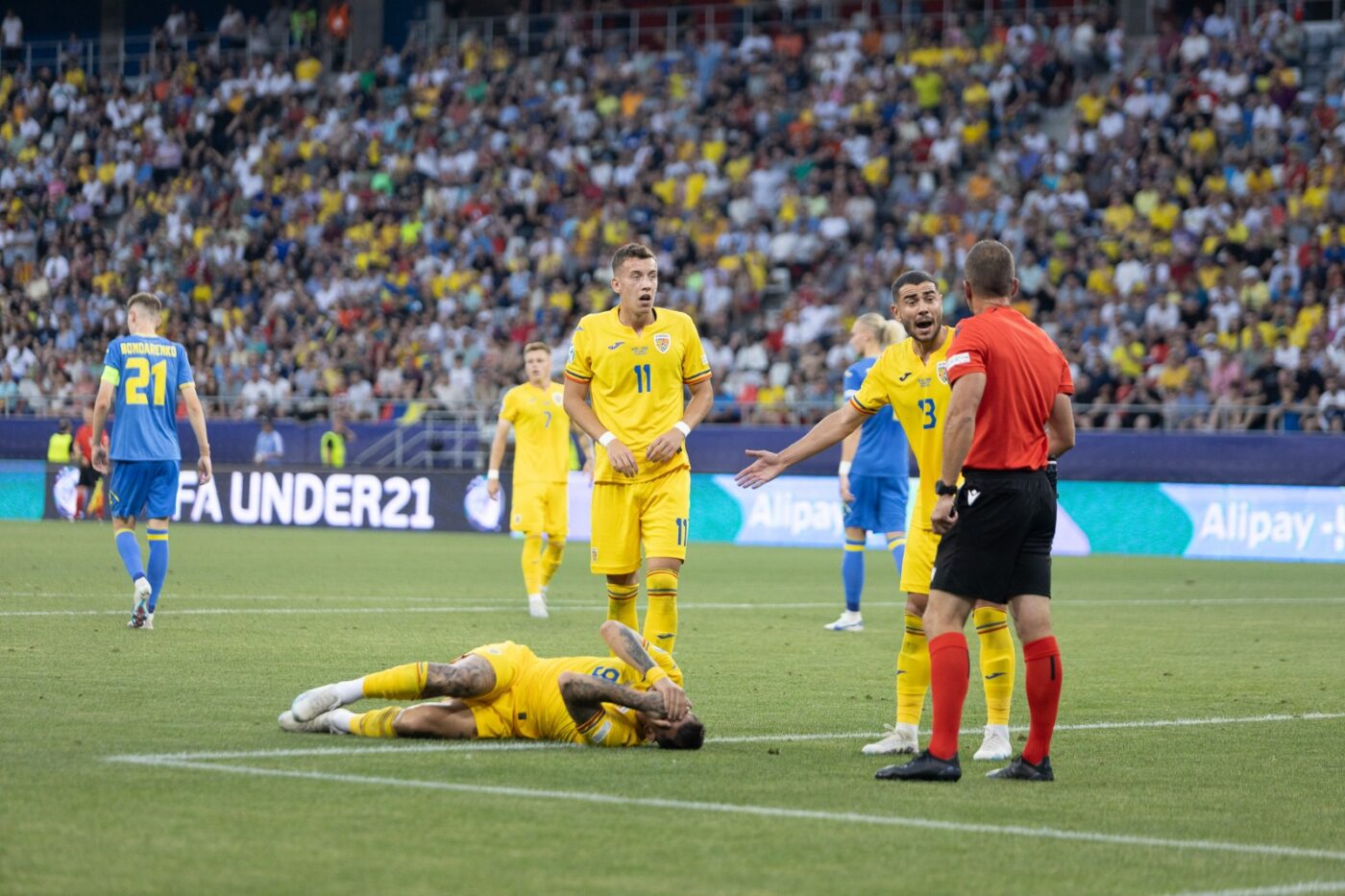 „Tricolorii mici” acuză arbitrajul după România U21 – Ucraina U21 0-1: „Nu aveam niciun dubiu că nu va fi penalty”