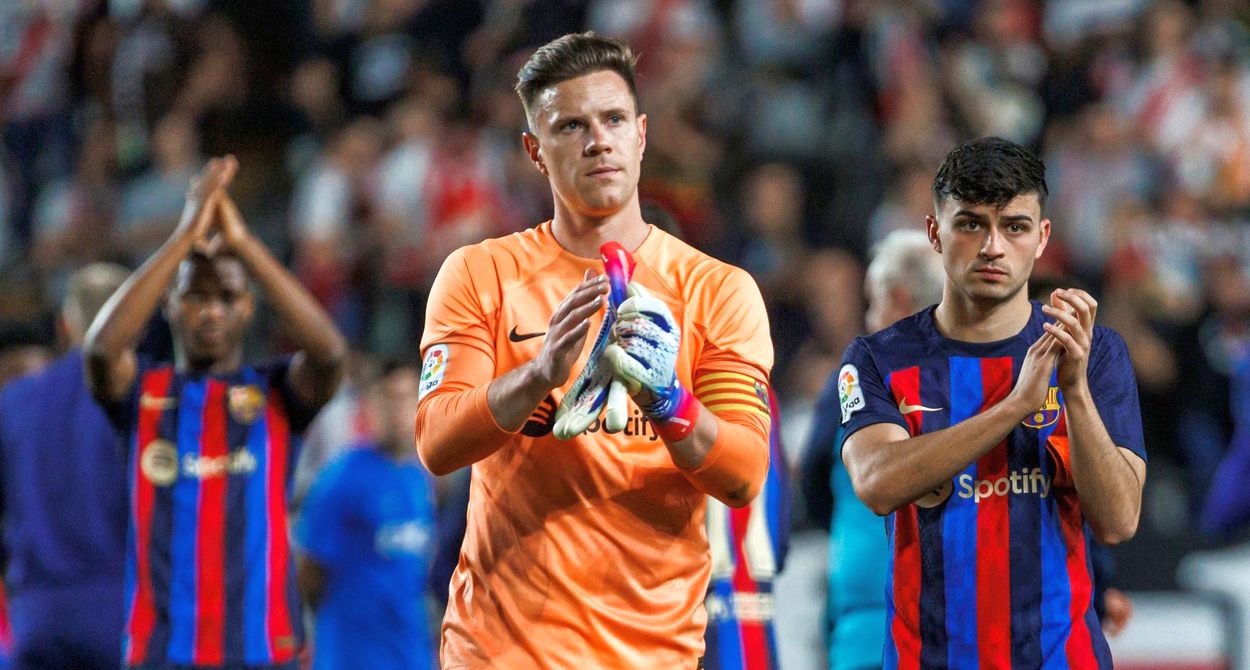 8 vedete de la FC Barcelona au primit oferte de top! Anunțul lui Joan Laporta: pe listă se află Pedri, Gavi, Araujo, Ter Stegen și Ansu Fati