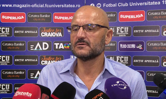 Adrian Mititelu, „înțepături” pentru Nicolae Dică după ce FC U Craiova a pierdut patru meciuri din șase în Superliga: „Nu pot să accept înfrângeri după înfrângeri”