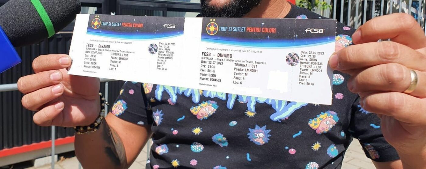 Ce-ai făcut, Talpane? Au „explodat” prețurile la bilete pe OLX la derby-ul FCSB – Dinamo! Interesul este unul uriaș: suma exorbitantă cerută pentru un tichet la meciul anului | SPECIAL