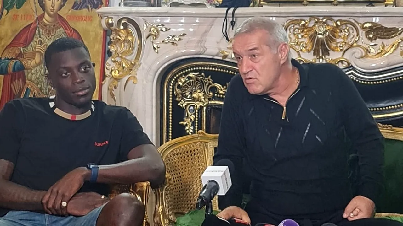 Gigi Becali nu e deloc încântat de felul în care și-a vopsit Joyskim Dawa părul: „Ești penibil dacă faci d-astea”