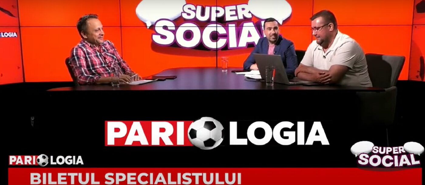 Biletul specialistului, prezentat de Daniel Nazare la Pariologia, cotă totală de 39 din 8 evenimente! | VIDEO PARIOLOGIA